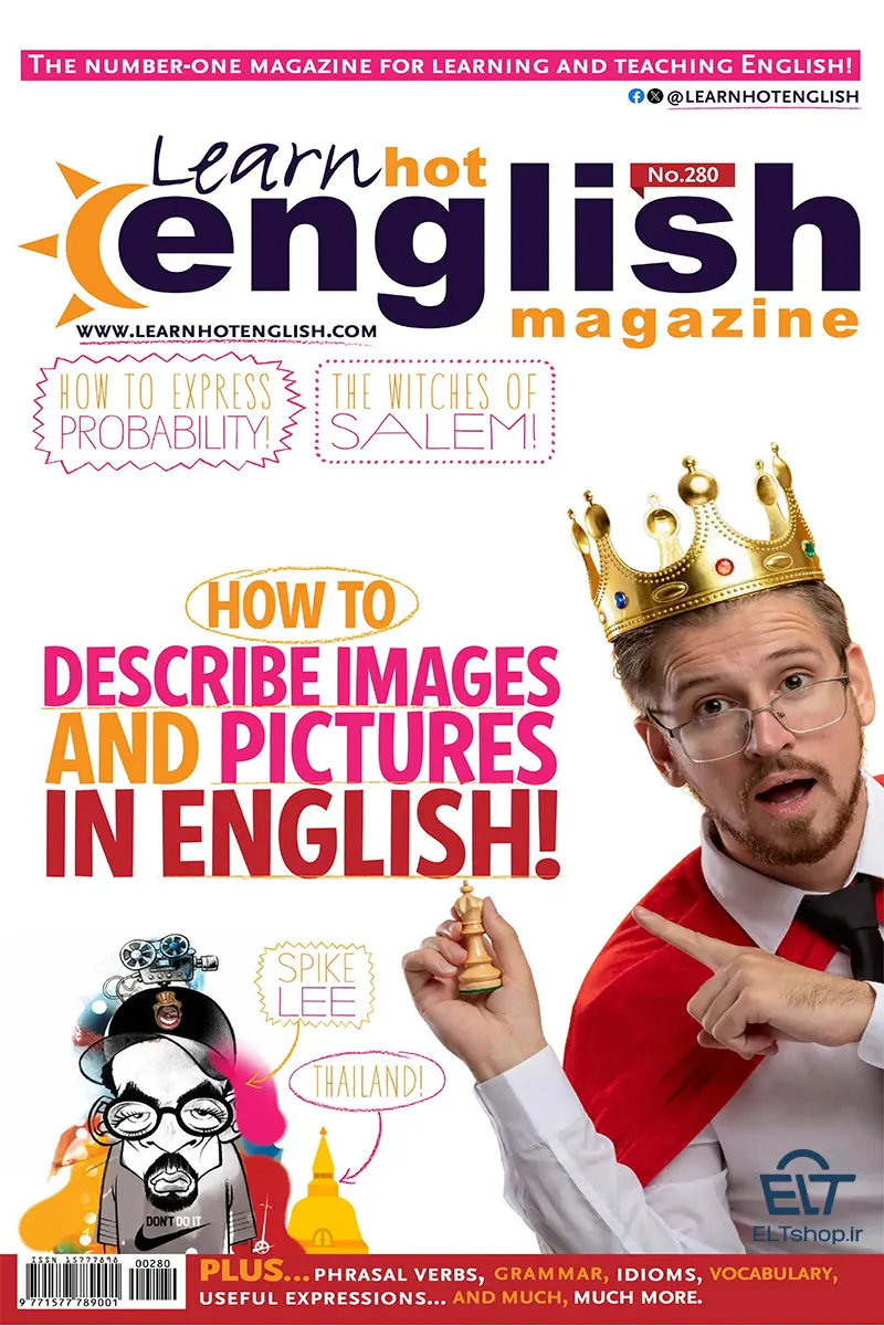 دانلود رایگان مجله Learn Hot English با فایل صوتی (شماره 280, Sep 2025)